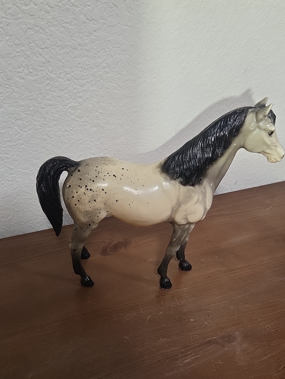 Breyer Running Staillion Mold 210. 1968-1981 Appaloosa Horse Figurine